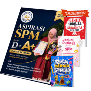 Pakej Aspirasi SPM Dari D ke A+ Subjek Sejarah